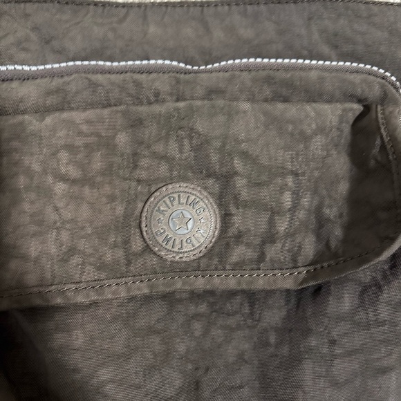 Kipling Annabelle Brown Crossbody Double Zip Bag - Picture 2 of 10